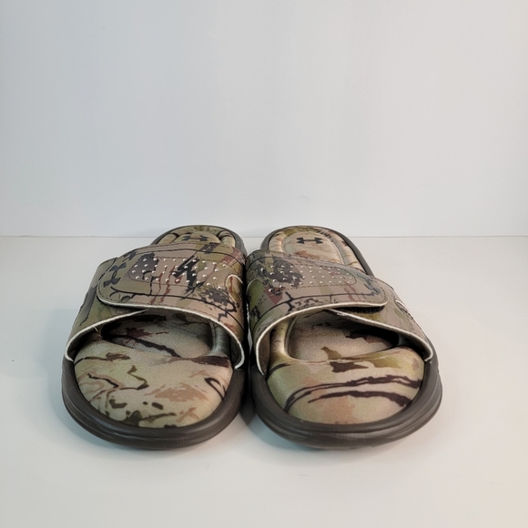 Never Worn UNDER ARMOUR 4D-FOAM Slides 6 - Picture 2 of 3